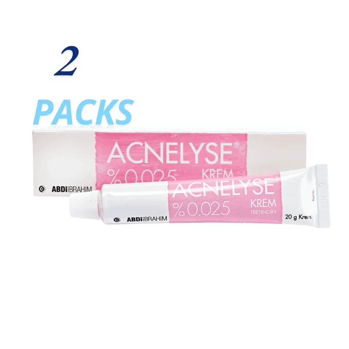 Acnelyse-cream-tretinoin-0.025%-acne-anti-wrinkle-2-packs