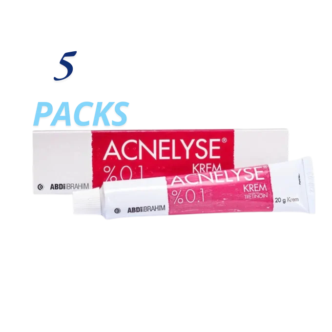 Acnelyse-cream-tretinoin-0.1%-acne-anti-wrinkle-5-packs