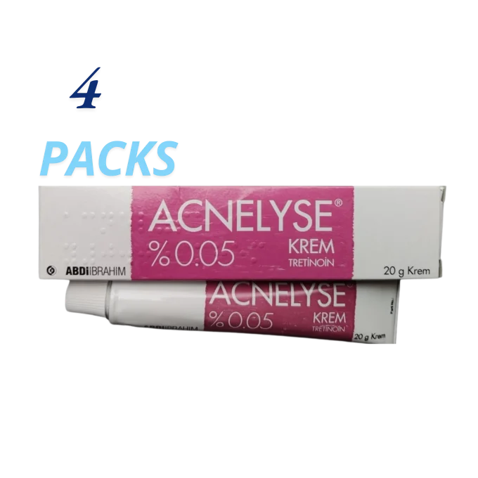 Acnelyse cream 0.05% tretinoin 4 packs