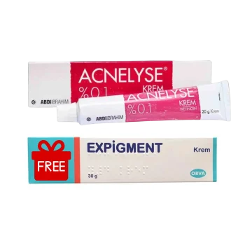 Acnelyse cream expigment cream hydroquinone
